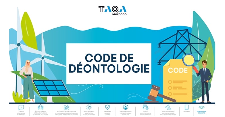 Télécharger le Code de Déontologie de TAQA Morocco