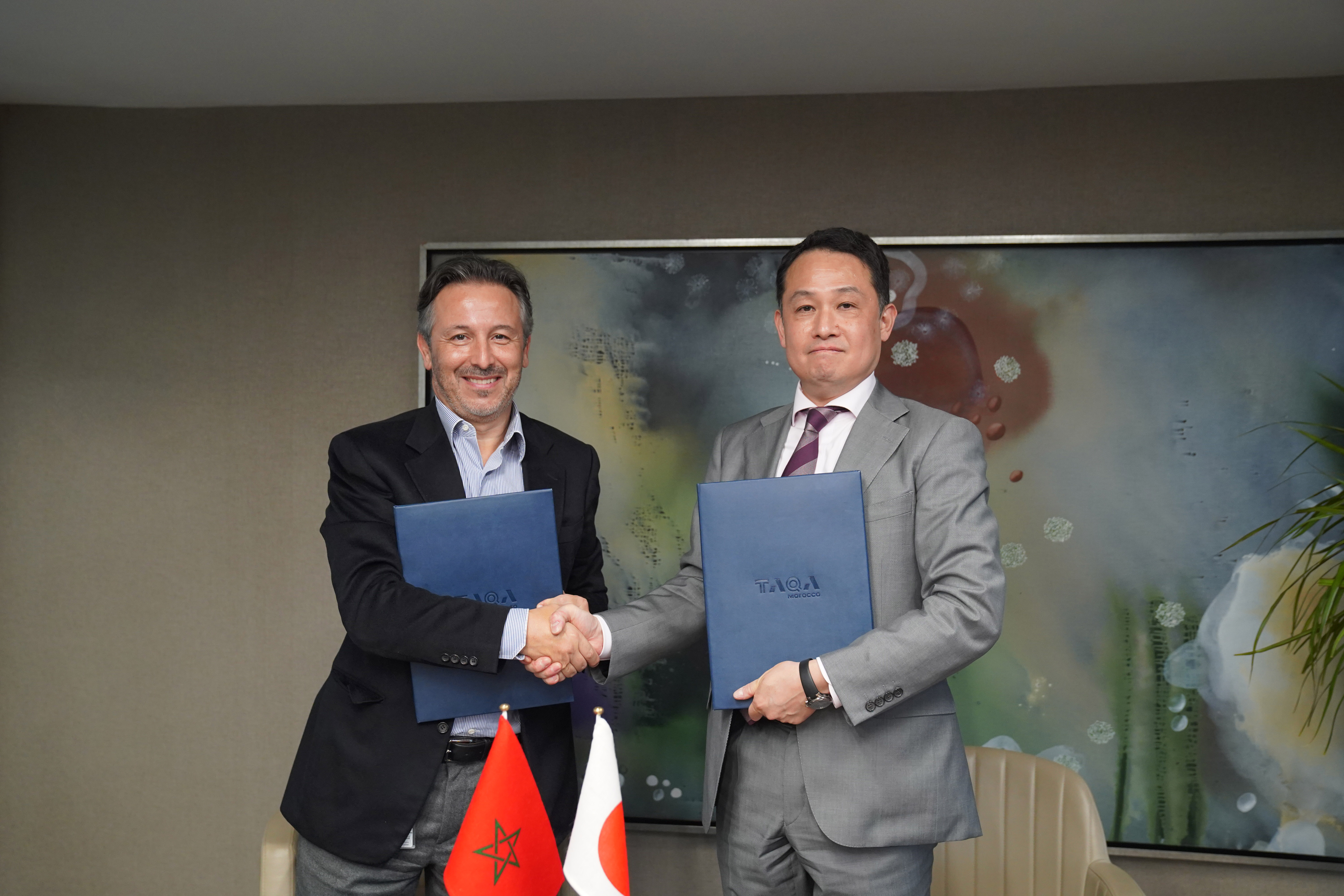 TAQA Morocco and JBIC sign a Memorandum  of Understanding to explore financing  opportunities for renewable energy, water and  infrastructures development projects