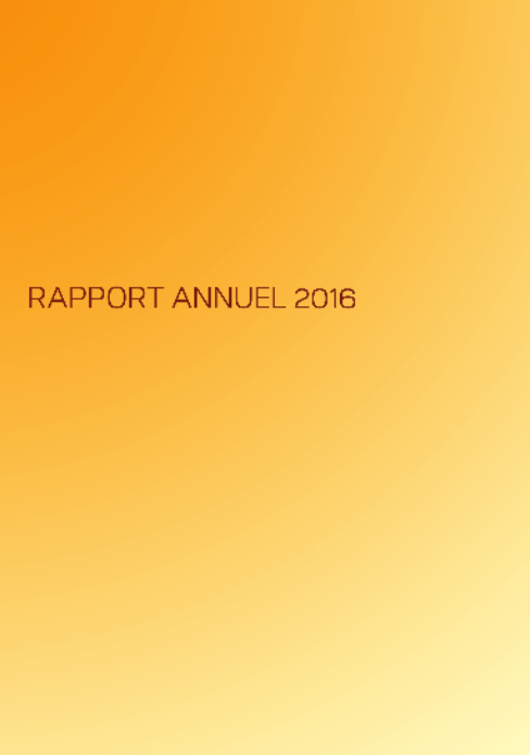 Rapport Annuel 2016 – TAQA Morocco