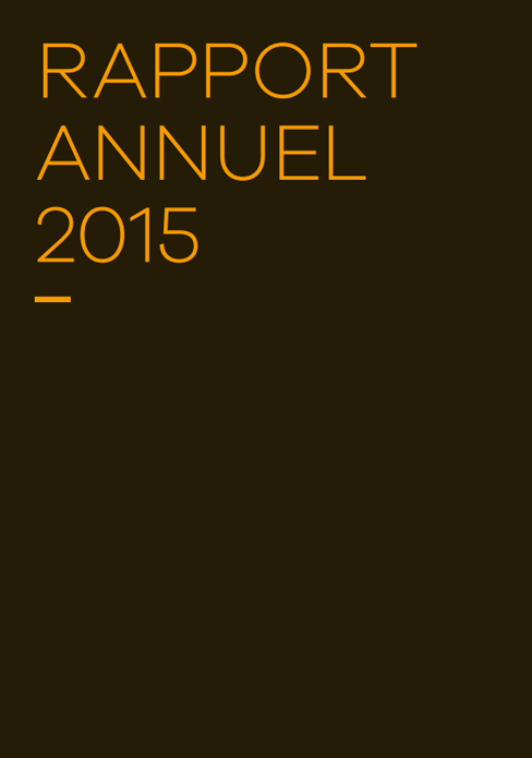 Rapport Annuel 2015 – TAQA Morocco